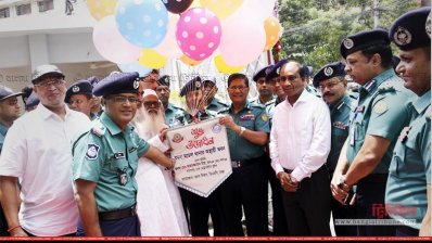 রমনা থানার স্থানান্তরের পর অস্থায়ী নতুন ভবনের পর শুভ উদ্বোধন