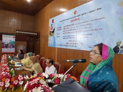 নারী ও শিশু বিষয়ক মন্ত্রণালয়ের প্রতিমন্ত্রী মেহের আফরোজ চুমকি