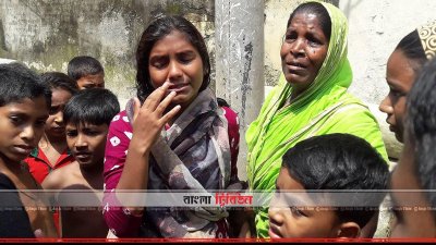 রাজধানীর ধলপুরে আটক এক ব্যক্তির স্বজনদের কান্না