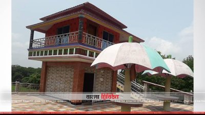 অভিযুক্ত মাদক ব্যবসায়ী হাবিবুল্লাহ`র বাড়ি