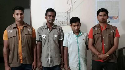 লক্ষ্মীপুরে ২ ইয়াবা ব্যবসায়ী ও ১ মাদকসেবী গ্রেফতার