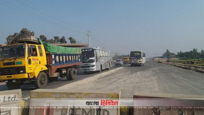 ঈদযাত্রায় ঢাকা-টাঙ্গাইল মহাসড়কে দুর্ভোগের আশঙ্কা
