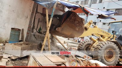 ডিএনসিসির উচ্ছেদ অভিযান
