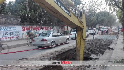 রাজধানীর অর্ধেকের বেশি সড়কে চলছে উন্নয়নের সমন্বয়হীন কর্মযজ্ঞ