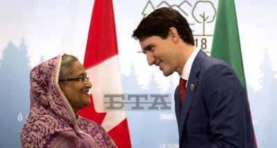 ট্রুডো-হাসিনা আলোচনায় রোহিঙ্গা ইস্যুর প্রাধান্য