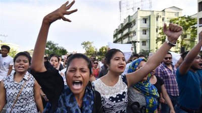 হত্যার শিকার দুই তরুণের জন্য ন্যায়বিচারের দাবিতে ভারতীয় জনতা