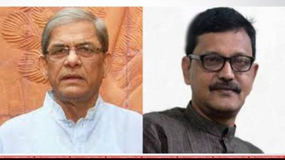 মির্জা ফখরুল ইসলাম আলমগীর ও খালিদ মাহমুদ চৌধুরী