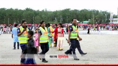 পর্যটক বরণে সেজেছে কক্সবাজার