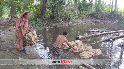 তালপাখায় স্বাবলম্বী দুই শতাধিক পরিবার