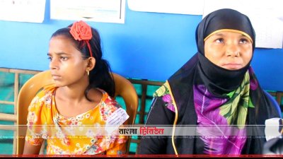 জাতিসংঘ মহাসচিবের সঙ্গে আলাপের কথা জানাচ্ছেন এই নারী
