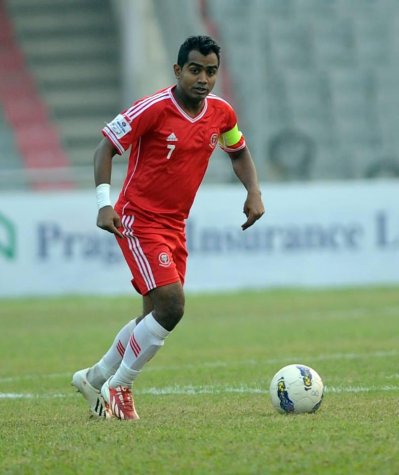 মুক্তিযোদ্ধার জার্সিতে মারুফ আহমেদ