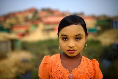 নয় বছরের রোহিঙ্গা শিশু জান্নাত আরা