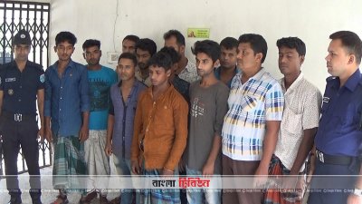 ঝিনাইদহে বিএনপি-জামায়তের কর্মীসহ গ্রেফতারকৃতরা
