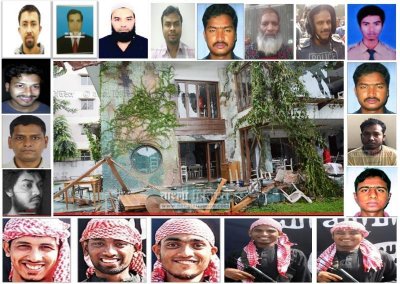 হলি আর্টিজান বেকারিতে হামলায় জড়িত জঙ্গিরা 