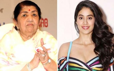 লতা মঙ্গেশকর ও জানভি কাপুর