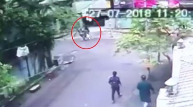 সিসিটিভি ফুটেজে অপহরণের দৃশ্য