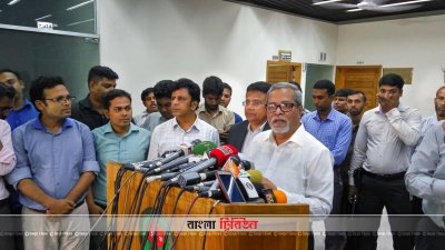 তিন সিটি নির্বাচন নিয়ে বলছেন সিইসি কেএম নূরুল হুদা
