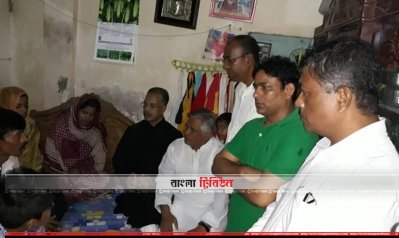 নিহত শিক্ষার্থী দিয়ার বাসায় বিএনপির প্রতিনিধি দল