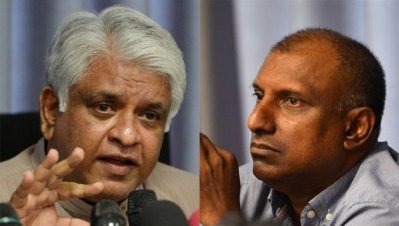 অর্জুনা রানাতুঙ্গা ও অরবিন্দ ডি সিলভা।