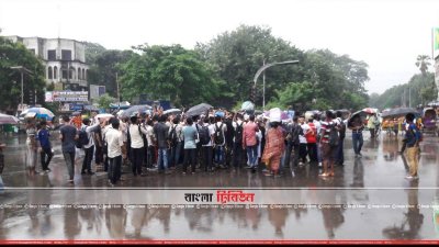 শাহবাগে শিক্ষার্থীদের অবস্থান