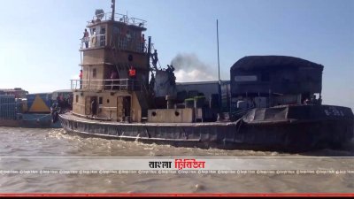 ড্রেজিংয়ের জন্য কাঁঠালবাড়ি-শিমুলিয়া নৌরুটে যান চলাচল বন্ধ ঘোষণা 