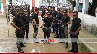 সিলেটে সিআরটি কমান্ডো টিম