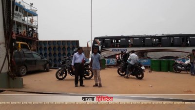 শিমুলিয়া-কাঁঠালবাড়ী নৌরুটে যানবাহনের চাপ স্বাভাবিক