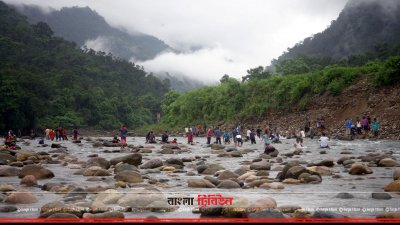 সিলেটের গোয়াইনঘাটের বিছনাকান্দি