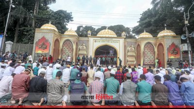 জাতীয় ঈদগাহে ঈদের জামাত