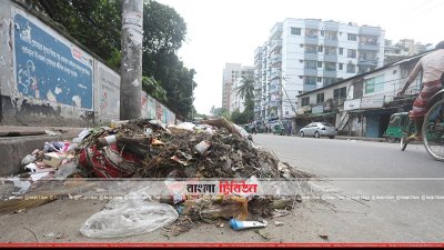‘বর্জ্যমুক্ত’ ডিএনসিসিতে বর্জ্যের ভাগাড়!