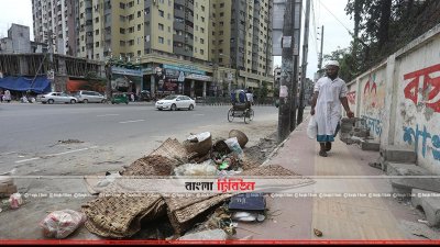 ‘বর্জ্যমুক্ত’ ডিএনসিসিতে বর্জ্যের ভাগাড়!