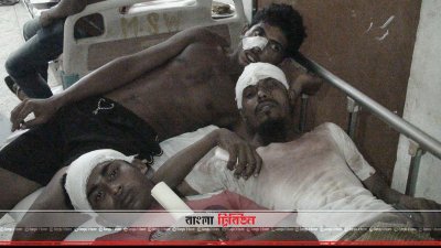 গোপালগঞ্জে তিন সংঘর্ষে পুলিশসহ আহত ৬০