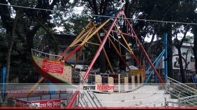 নগর শিশু উদ্যানের নৌকা রাইড