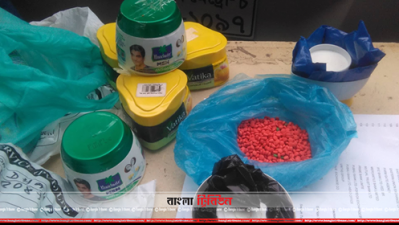 ক্রিমের কৌটায় ৪০ হাজার ইয়াবা