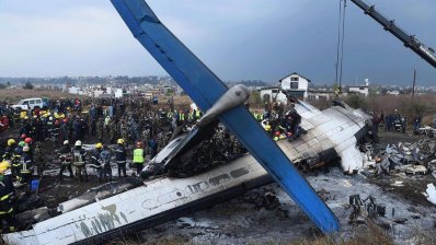 নেপালে ইউএস-বাংলার বিধ্বস্ত বিমান