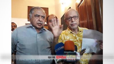 ড. কামাল হোসেন ও ডা. বদরুদ্দোজা চৌধুরী 