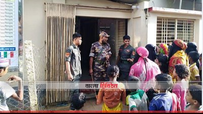 লেদা রোহিঙ্গা ক্যাম্পের হাসপাতাল