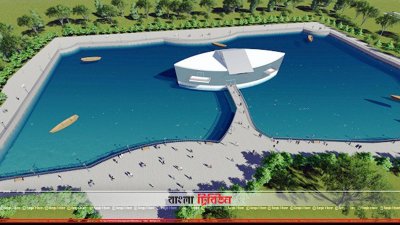 ধোপাদীঘির নকশা