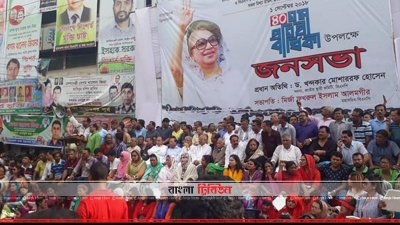 বিএনপির জনসভা