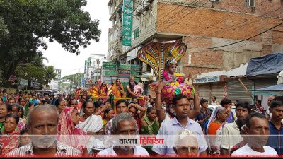 জন্মাষ্টমীর র&zwj;্যালি
