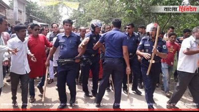 আত্রাইয়ে বিএনপির প্রতিষ্ঠাবার্ষিকীর র&zwj;্যালিতে পুলিশের লাঠিচার্জ