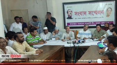 ধীরেন্দ্র দেবনাথ শম্ভুকে অবাঞ্ছিত ঘোষণা করে সংবাদ সম্মেলন