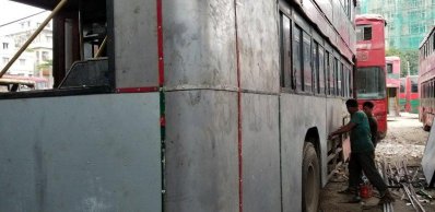 দৃষ্টিনন্দন করতে চলছে ঘষামাজা