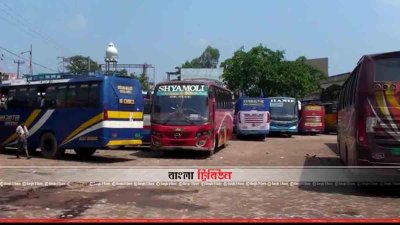 গাইবান্ধা থেকে ঢাকাসহ সব রুটের বাস চলাচল বন্ধ