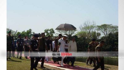 দ্বিতীয়বার নির্বাচিত হওয়ার পর রাষ্ট্রপতির প্রথম কিশোরগঞ্জ সফরের ফাইল ফটো)