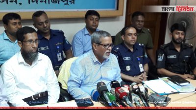 দিনাজপুরে সিইসি কে এম নূরুল হুদা