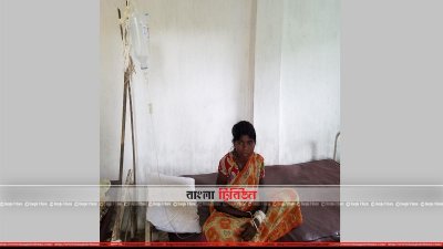 হাসপাতালে চিকিৎসা নিচ্ছেন ডায়রিয়া আক্রান্ত এক চা-বাগান কর্মী