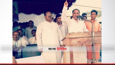 বক্তব্য রাখছেন&ndash; আওয়ামী লীগের যুগ্ম-সাধারণ সম্পাদক আব্দুর রহমান (ছবি- প্রতিনিধি)