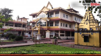 রামুতে হামলার পর সরকারিভাবে নির্মাণ করে দেওয়া বৌদ্ধবিহার (ছবি: প্রতিনিধি)