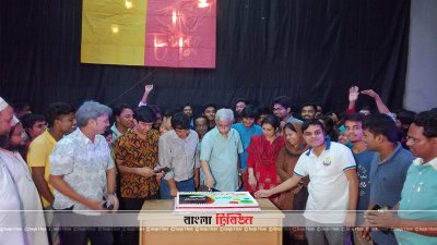 শাবিতে শেষ কার্যদিবস পার করলেন অধ্যাপক ড. মুহম্মদ জাফর ইকবাল